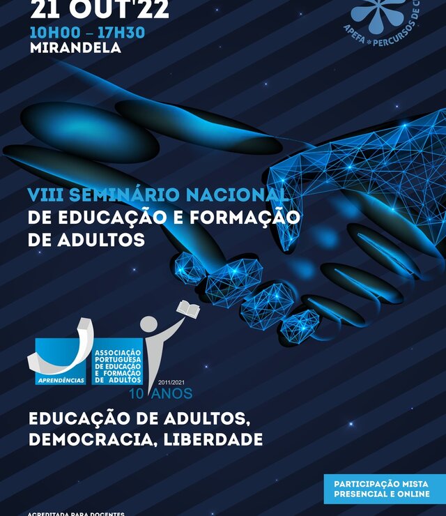 cartaz_2022_f_viii_sem_nac_efa_mirandela2022