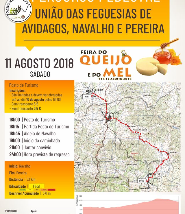 cartaz_Passeio_Pedestre_do_Queijo_e_do_Mel_Uni_o_de_Feguesias_de_Avidagos_Navalho_e_Pereira_2018