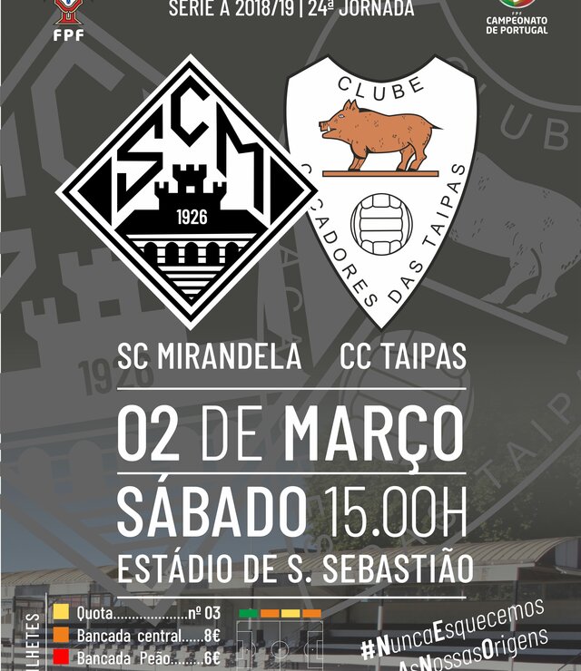 cartaz_jogo_campeonato_s_niores_A__SC_Mirandela_vs_CC_Taipas