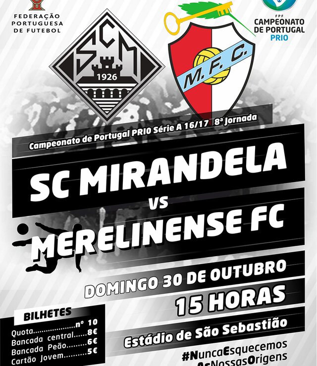 cartaz_jogo_de_Futebol__CPPrio_SC_Mirandela_vs_Merelinense_FC