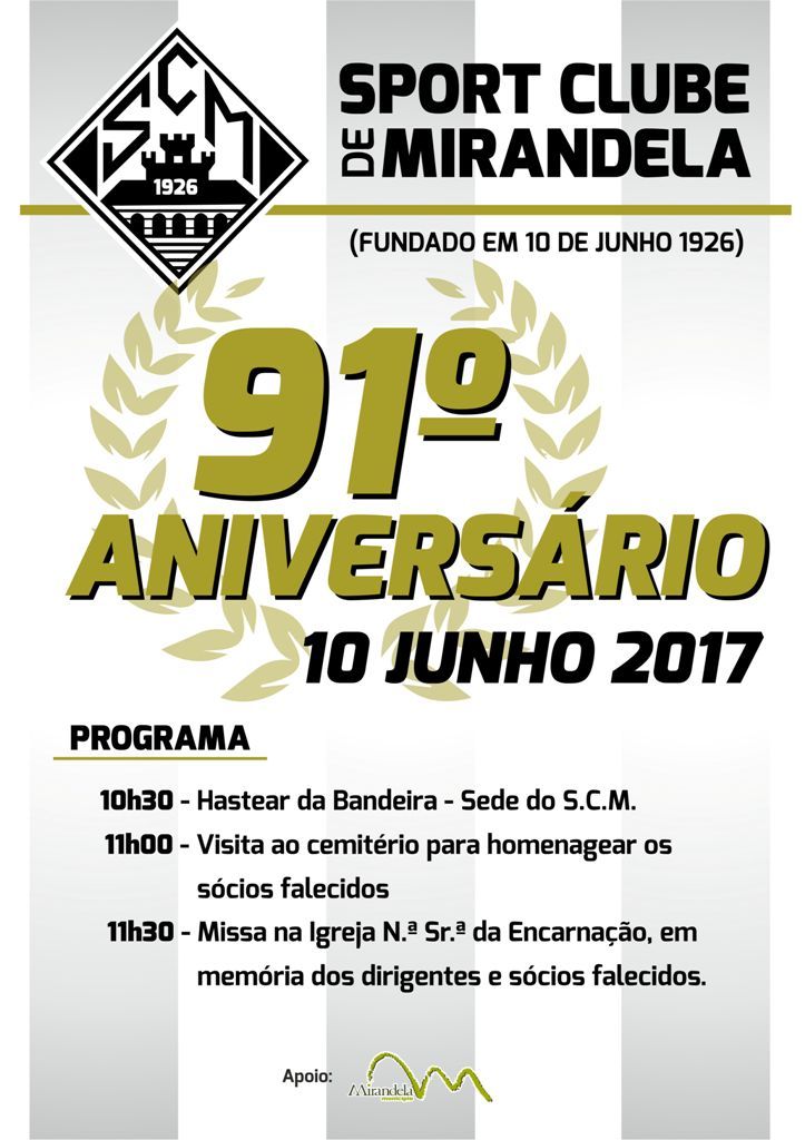 cartaz_91_anivers_rio_do_SC_Mirandela_2017