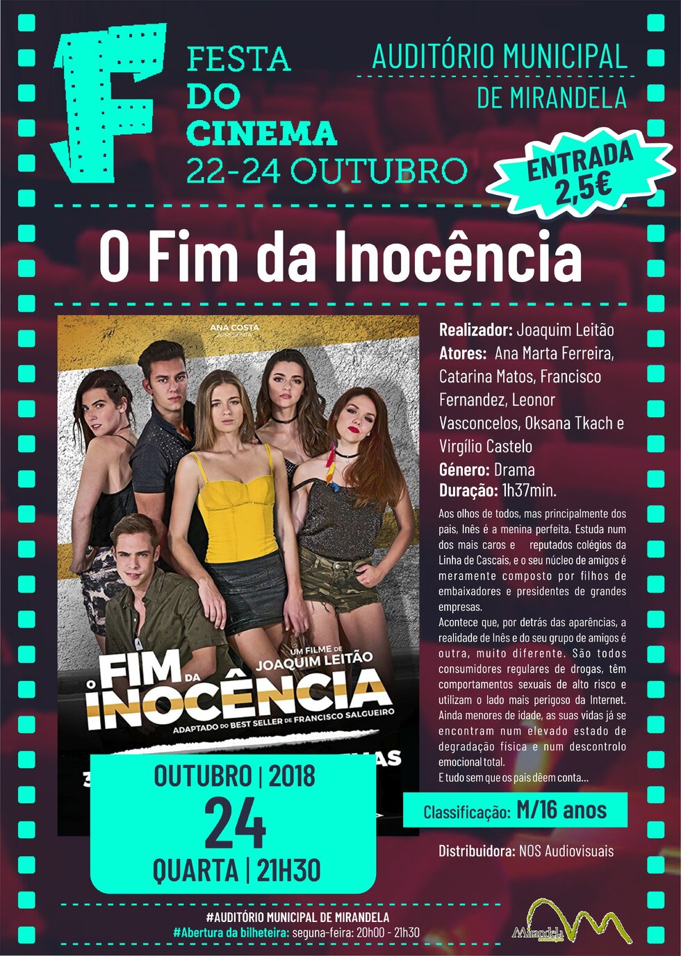 cartaz_festadocinema_O_Fim_da_Inoc_ncia