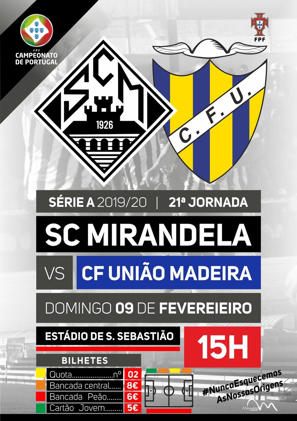 cartaz_jogo_campeonato_seniores_a__sc_mirandela_vs_cf_uniao_madeira